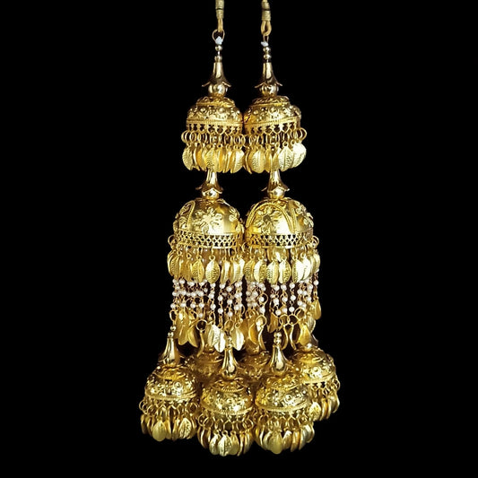 Golden Kaleera Set for Punjabi Bride J0939