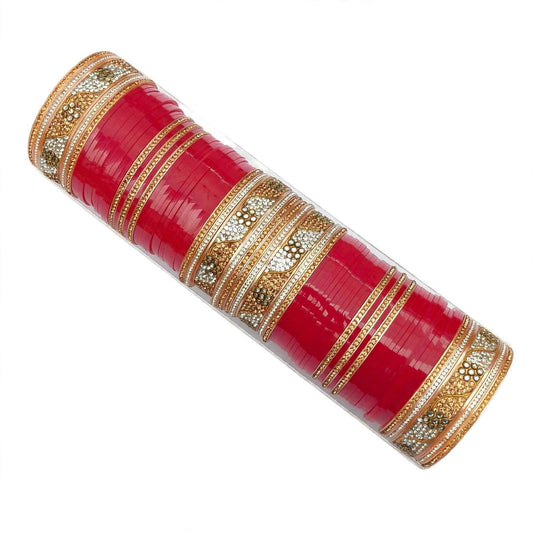 PJ- Punjabi Wedding Chura CH015 | Bridal Suhag Chura for the Bride | Punjabi Bridal Jewellery