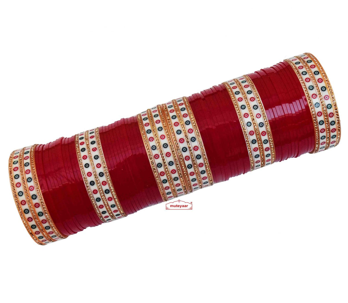 PJ- Polka Bridal Chura CH020 | Punjabi Wedding Suhag Chura Online | Punjabi Bridal Jewellery
