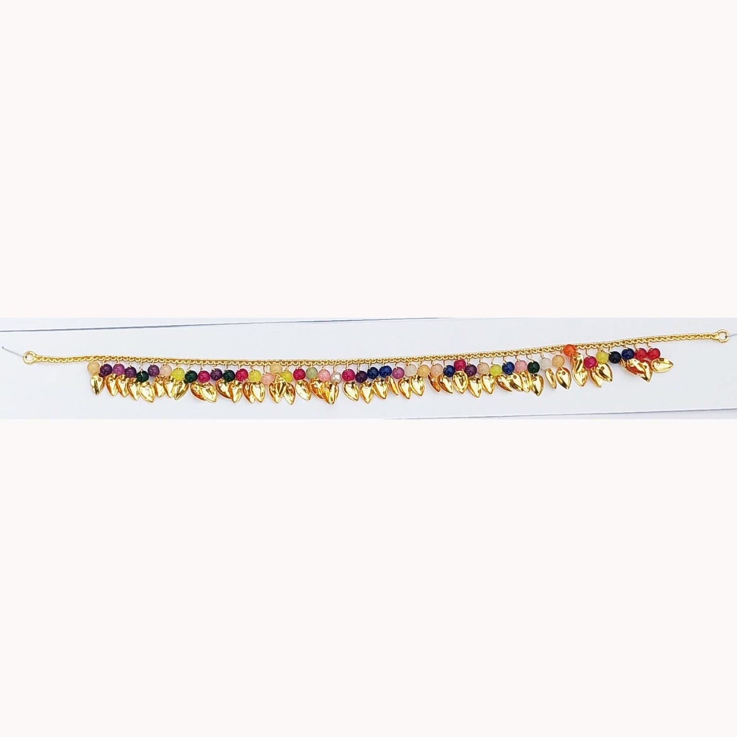 Moti Patta Bead Chain – Small Size Punjabi Necklace Available in Different Colours
