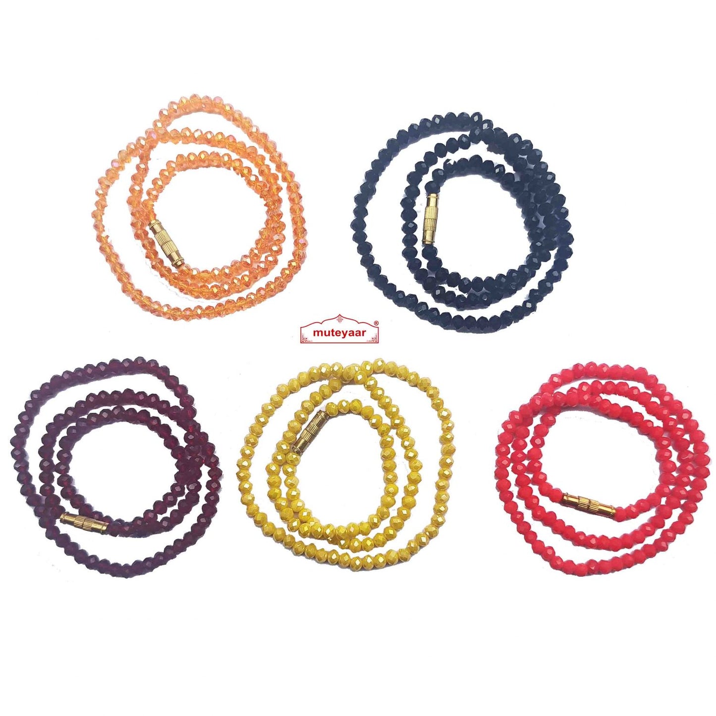 Crystal Chain Necklace 16 Inch – Multipurpose Pendant Chain | Choose Colour