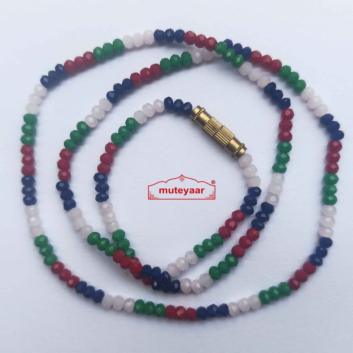 Crystal Necklace Chain 16 Inch – Locket Chain in Multiple Colours