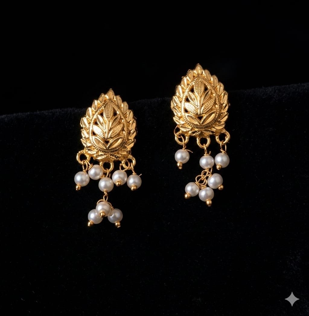 Gold Plated Earrings J0218