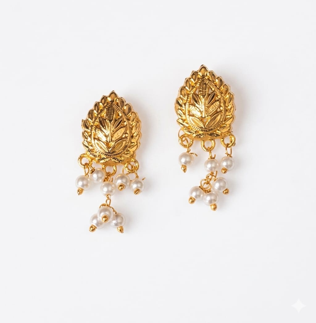 Gold Plated Earrings J0218
