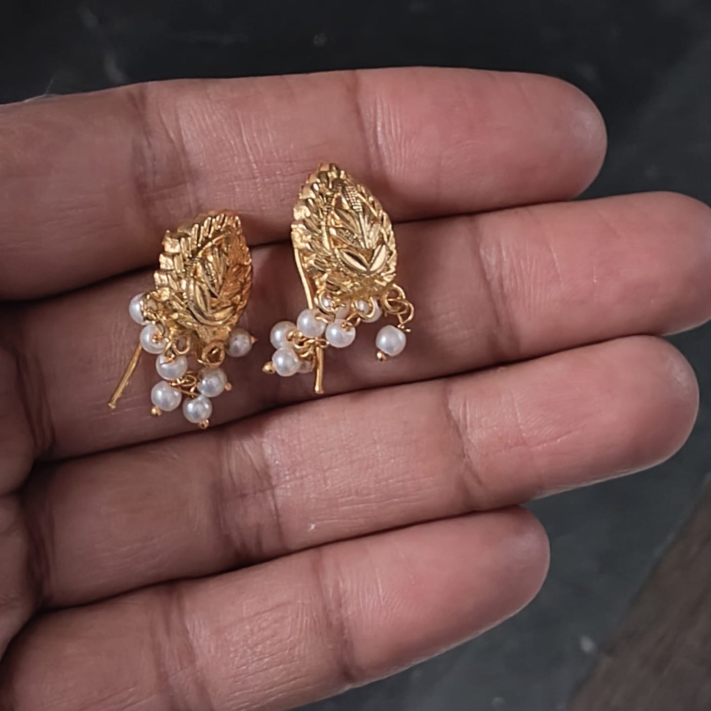 Gold Plated Earrings J0218