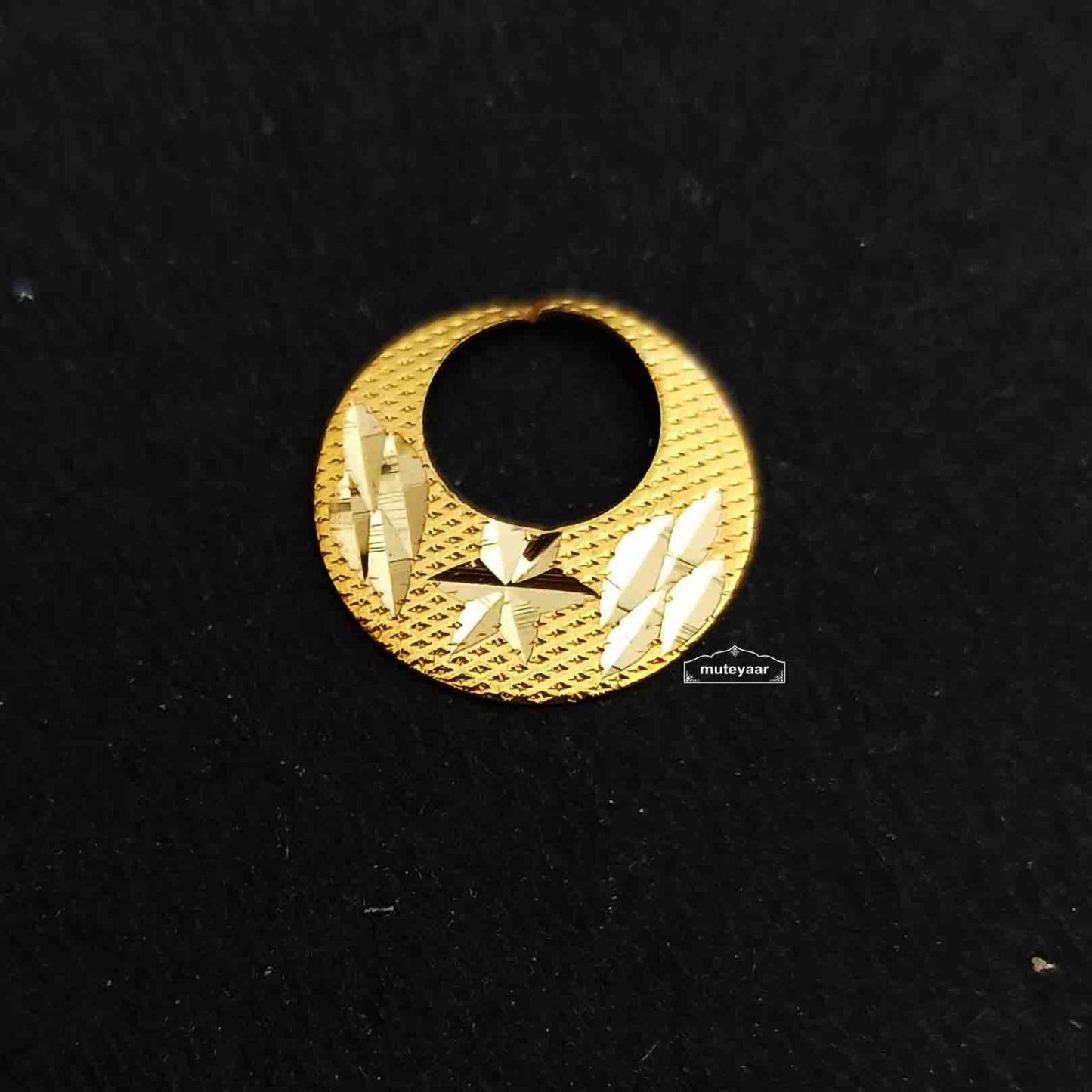 Small Earring Bali for Men J0712 | Golden Punjabi Bali 1.5 cm Boys & Girls