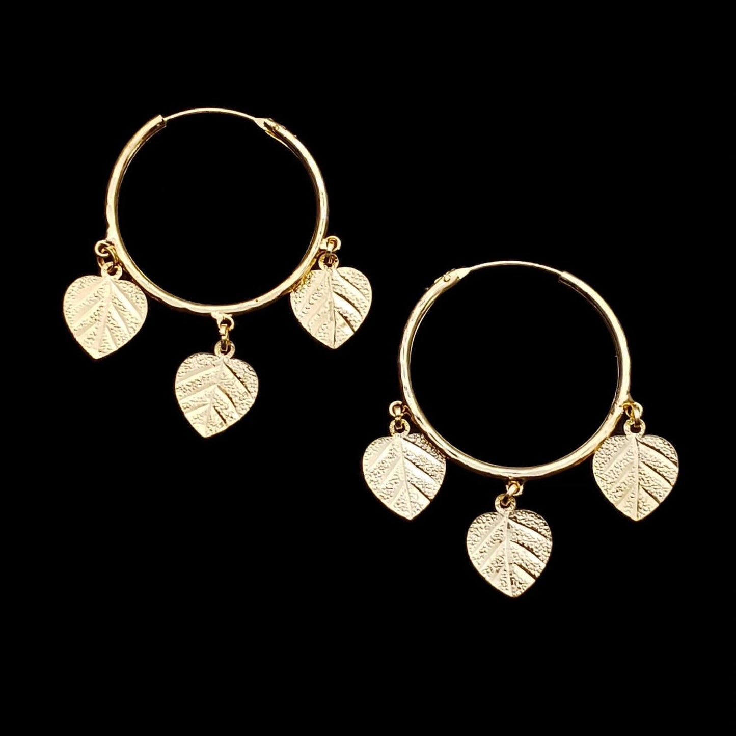 Peepal Patti Earrings J0801 – Nature Inspired Punjabi Jewellery