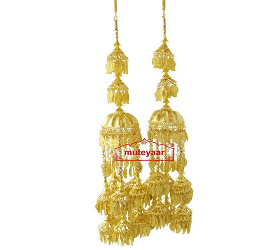 PJ- Golden Bridal Kaleera Set J0923 | Handcrafted Punjabi Jewellery | Punjabi Bridal Jewellery