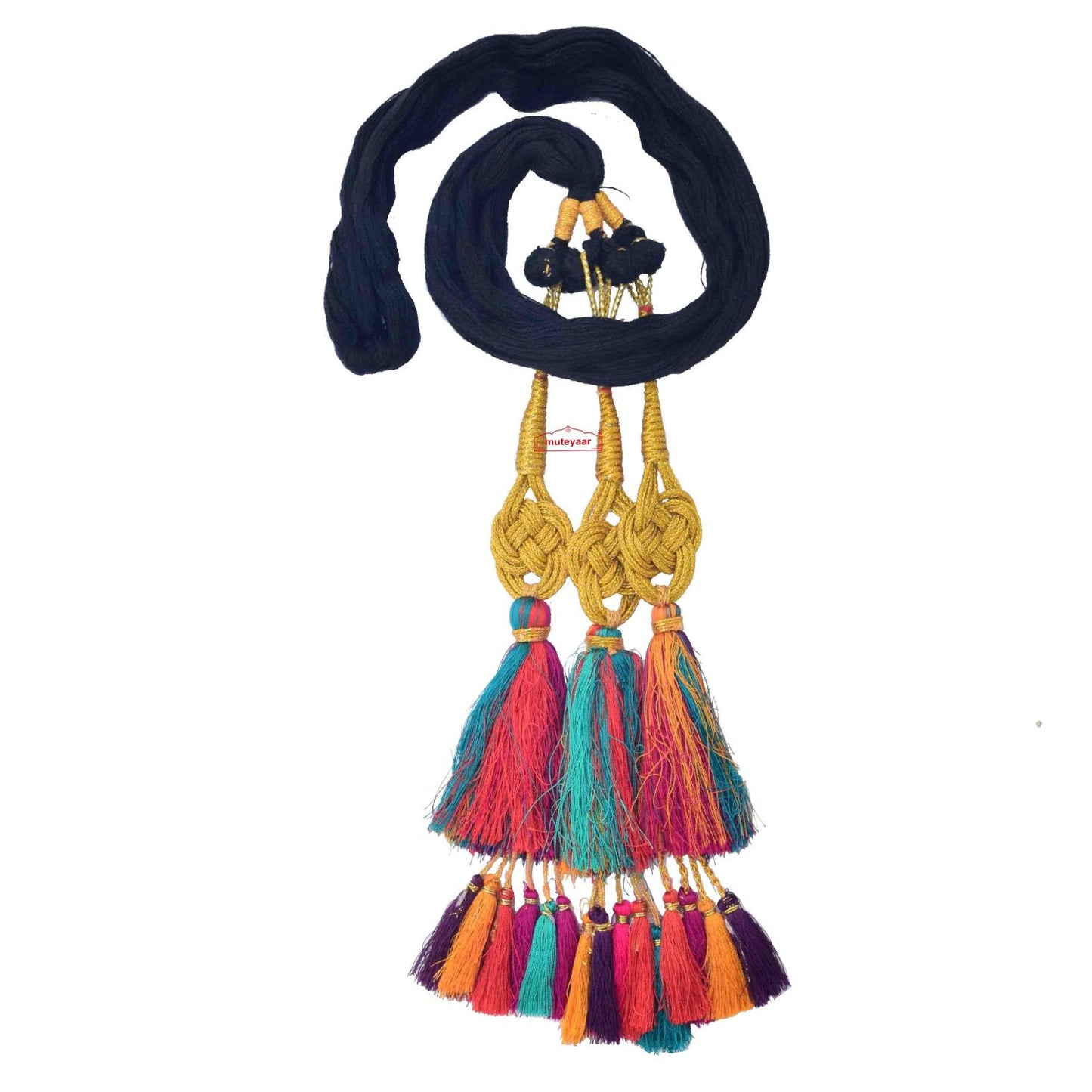 Colourful Jalebi Paranda - Choose Colour