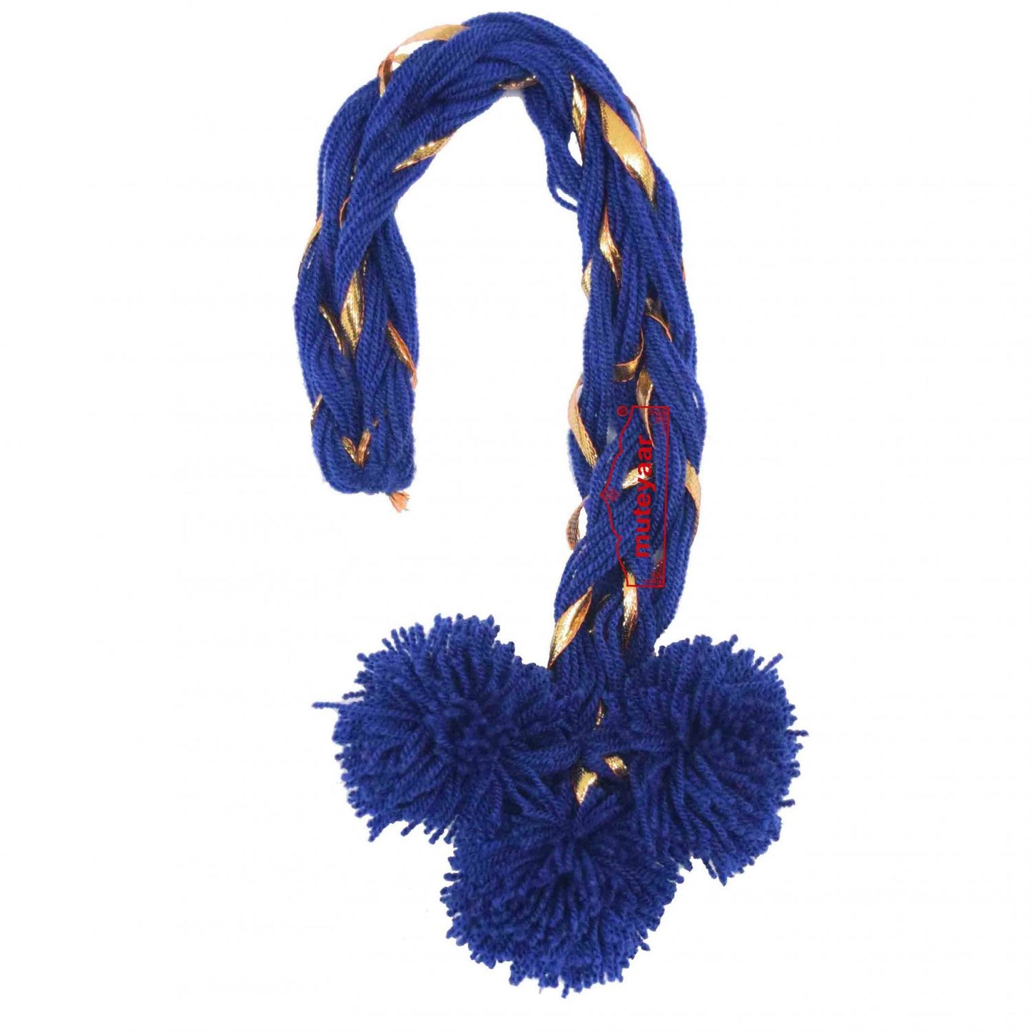 Luddi Paranda Pompom Laddoo Tassels – All Colours | Punjabi Dance Hair Accessory