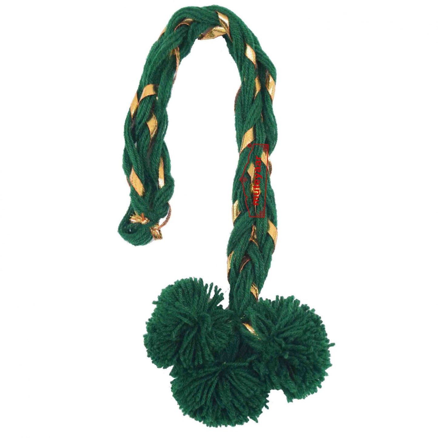 Luddi Paranda Pompom Laddoo Tassels – All Colours | Punjabi Dance Hair Accessory