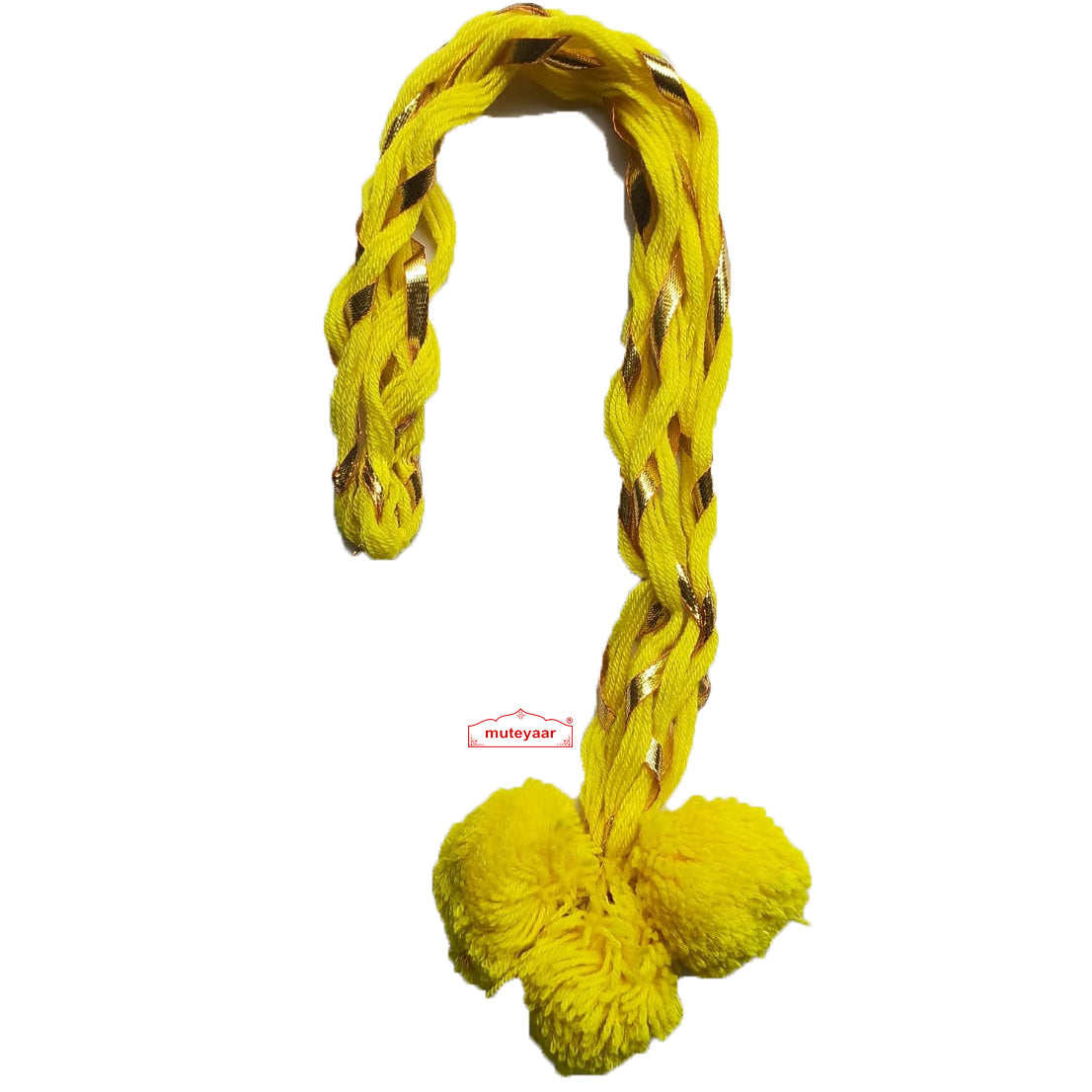 Luddi Paranda Pompom Laddoo Tassels – All Colours | Punjabi Dance Hair Accessory